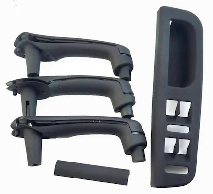 Golf4 Bora İç Kapı Tutamak Takımı (Siyah) 1997-2005 - 1J0867171