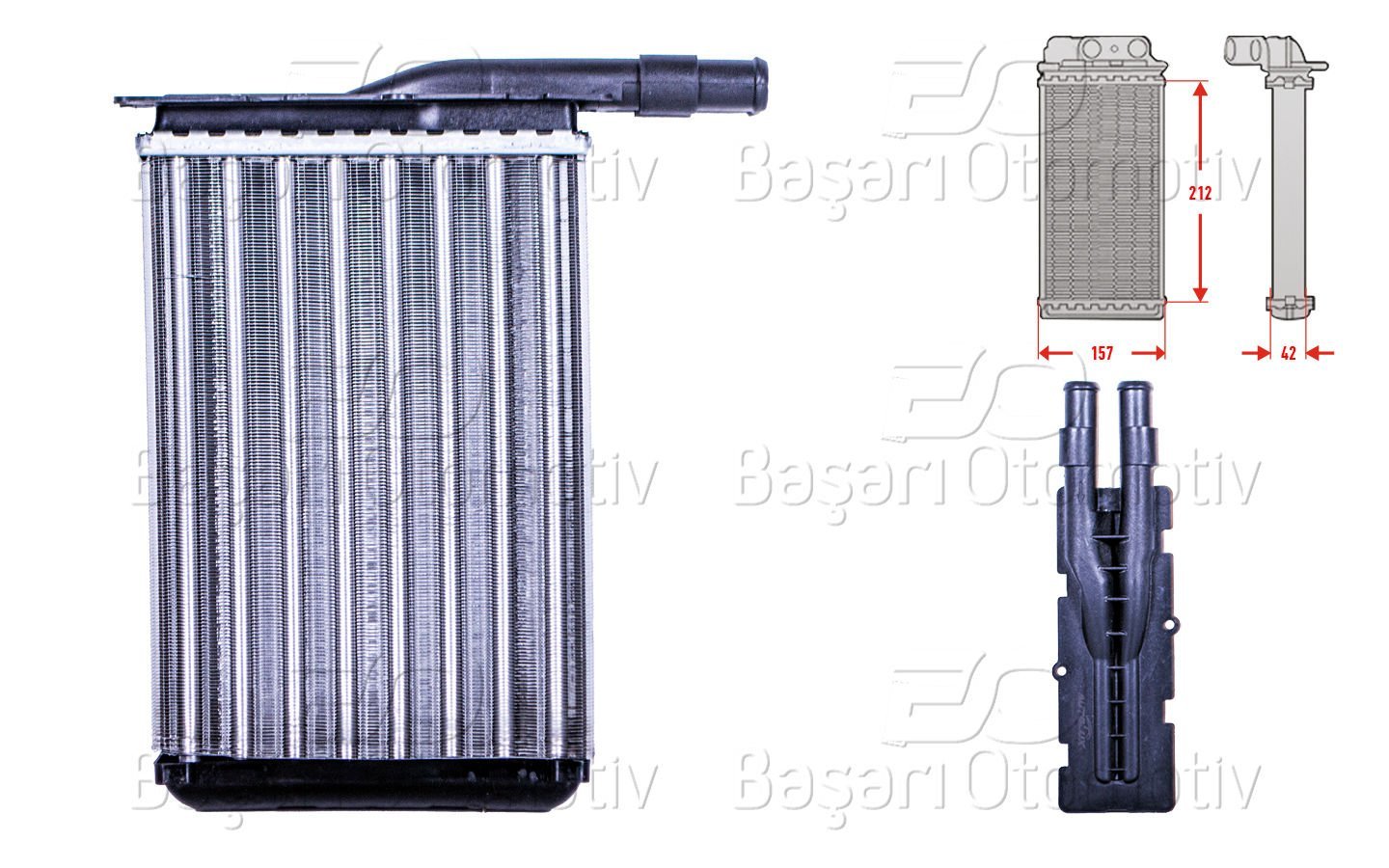 Kalorıfer Radyatoru Mekanık Mt-At 212X157x42 Mm R 7701027040