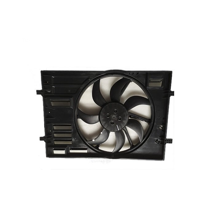 Fan Motoru + Çerçeve Set - 5Q0121203DE Golf7-Passat-Jetta-A3 2013 Sonrası 1.4 CZCA CZEA