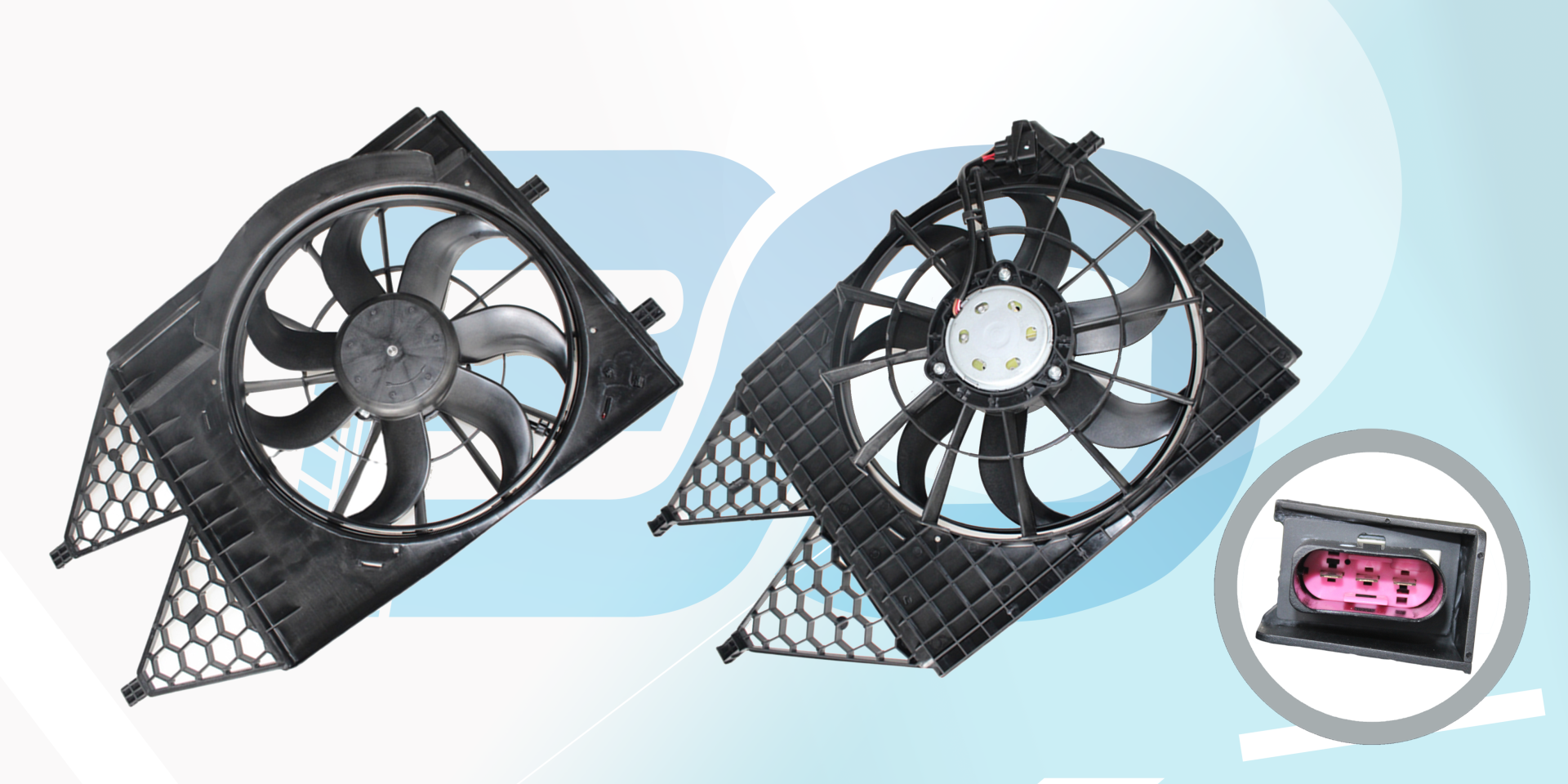 Fan Motoru Davlumbazlı (390 Mm-3 Fıs-7 Kanat-35 6R0121207QS1