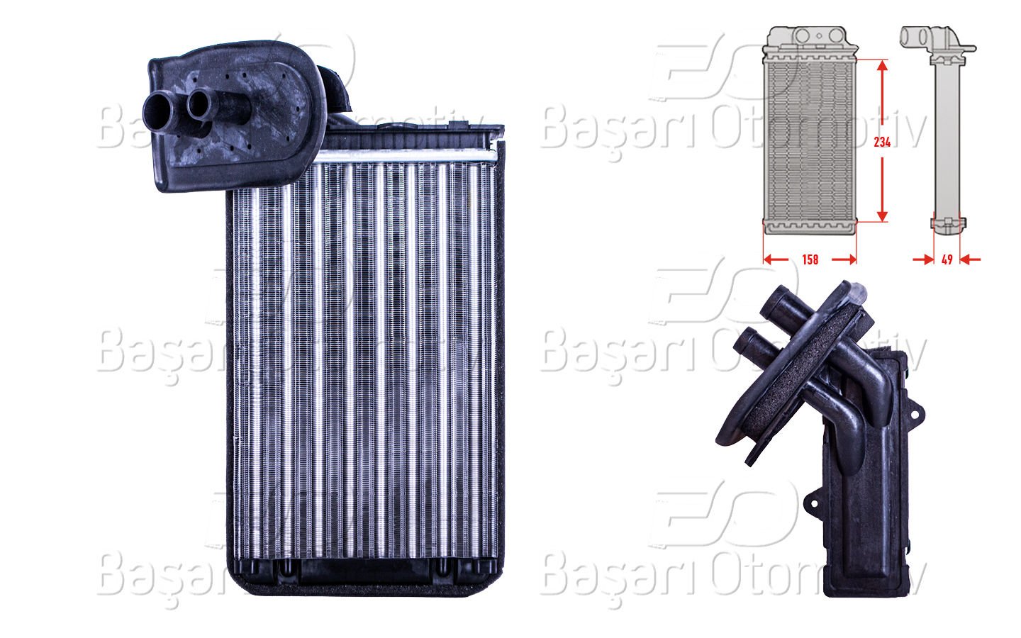 Kalorıfer Radyatoru Mekanık Mt-At 234X158x49 Mm R 7701204680