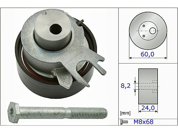 Eksantrık Gergı Rulmanı Polo Cordoba Fabıa Golf4 036109243AF
