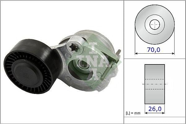 V Kayıs Gergısı Komple Touareg A4 A6 Q5 10-14 Ina 059903133J