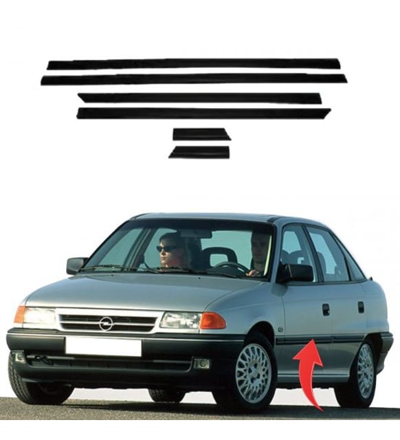 Kapı Cıtası Takım (6 Parca) Opel Astra F 91-98 5171598