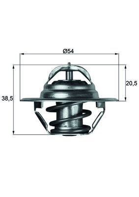 Termostat A4 A5 A6 Q5 Polo 08- Behr-T 03L121113A