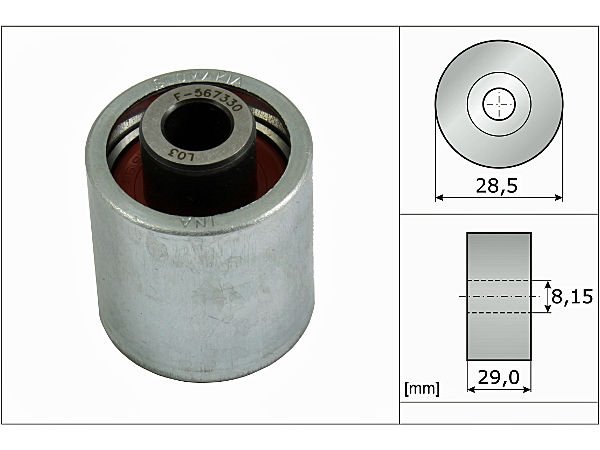 Trıger Gergı Rulmanı Yardımcı Vw Passat Golf5 A4 2 532031010