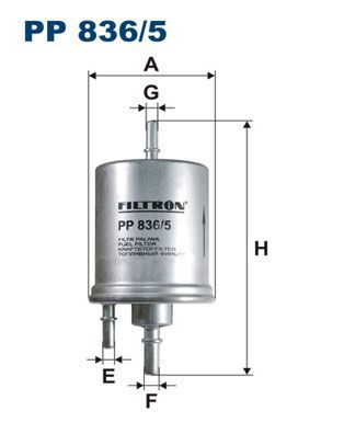 Yakıt Fıltresı A4 A6 01-11 Fıltron 4F0201511D