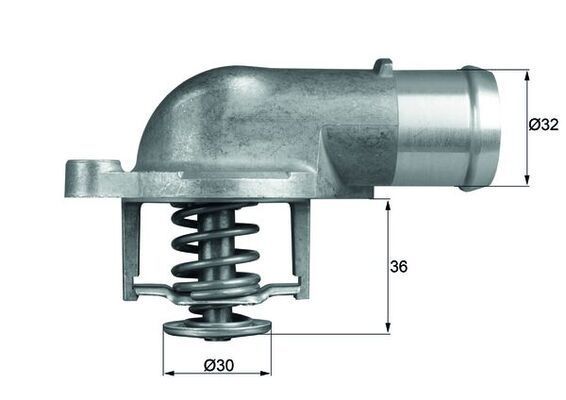 Termostat T5 Touareg 04-10 Behr-T 070121114