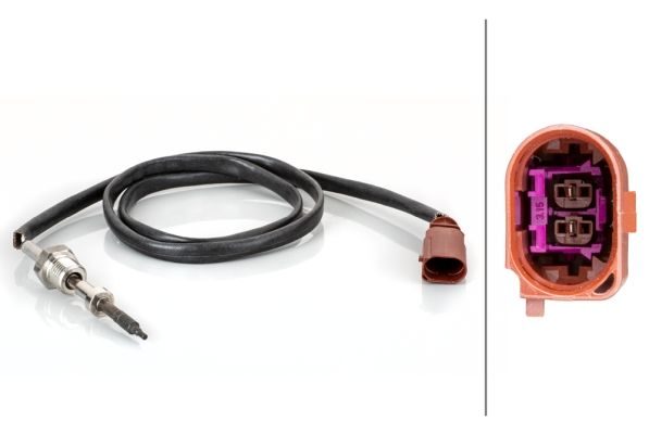 Egzoz Sıcaklık Sensörü Golf7 A3 Leon Octavıa 13- 04L906088E