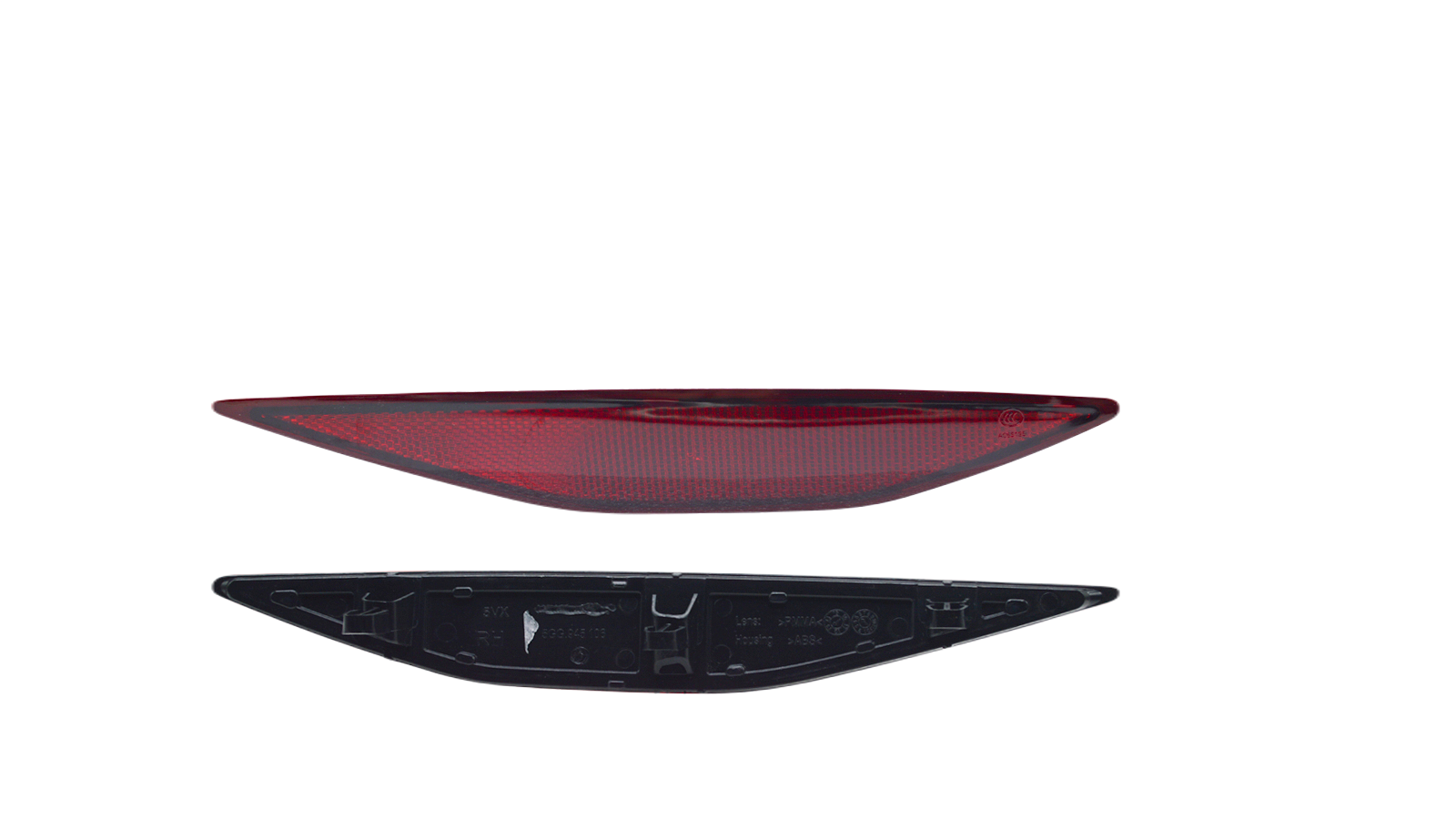 Tampon Reflektoru Arka Sag Karartılmıs Vw Golf7 R Lın 292047