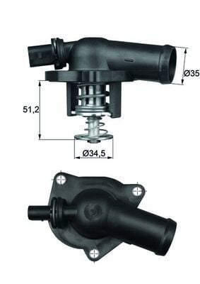 Termostat Polo Cordoba Ibıza 00-05 Behr-T 032121121M