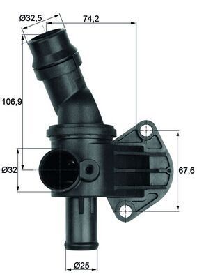 Termostat Golf5 Jetta Passat A3 04-10 Behr-T 06F121111G