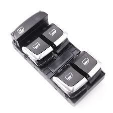 Cam Acma Dugmesı Dortlu Krom Audı A4 Q508 > 8K0959851F