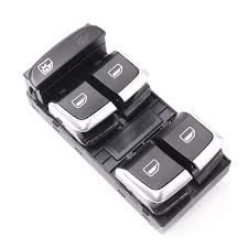 Cam Acma Dugmesı Dortlu Krom Audı A4 Q508 > 8K0959851F
