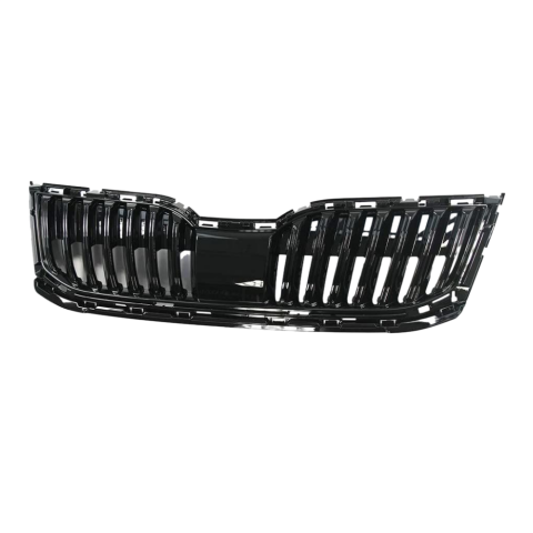Panjur Parlak Siyah + Nikelajlı Çerçeve Skoda 5E0853653C041