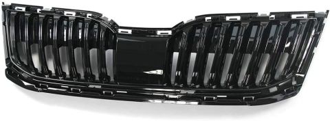Panjur Parlak Sıyah +Nıkelajlı Cerceve Skoda O 5E0853653C041