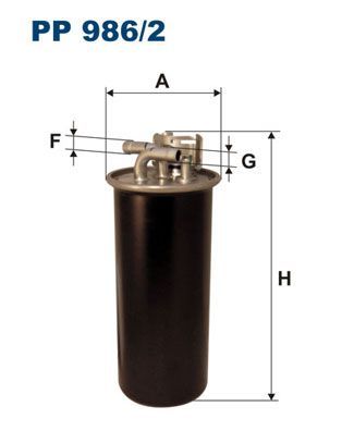 Yakıt Fıltresı A6 05-11 Fıltron 4F0127435