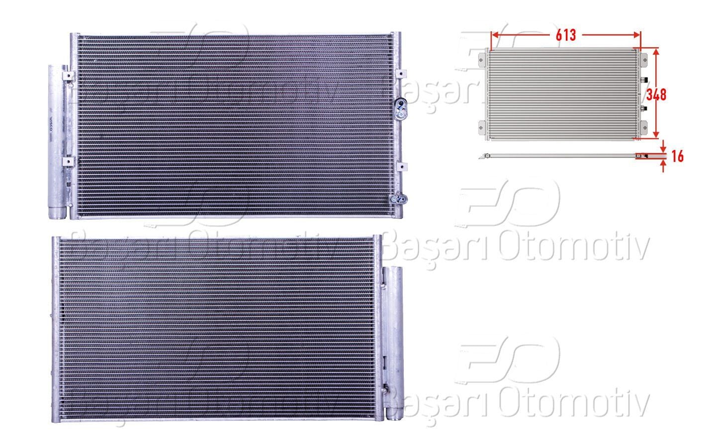 Klima Radyatörü Subaru Brz - Toyota Gt86 2.0 2012- 73210CA000