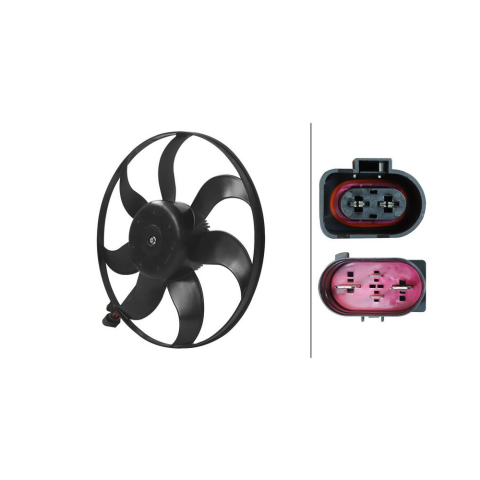 Hella Fan Motoru Sol VW Golf 5 - Golf 6 - Jetta - A3 - Leon - Caddy 1K0959455DL