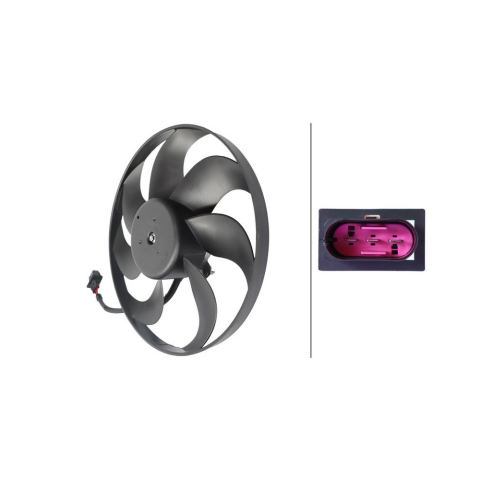 Hella Fan Motoru VW Polo - Cordoba - Fabia AMF - AHW 1.4 16V - 1.4 TDI 1999-1999 6X0959455C