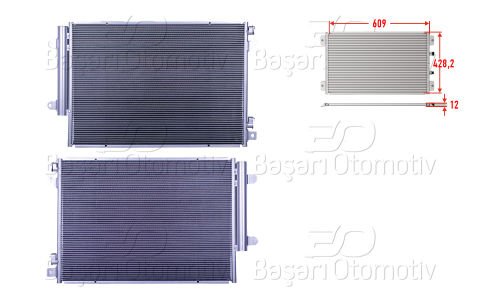 Klıma Radyatoru 609X428,2X12 Suzukı Sx4 S-Cross 1.4 Hy 95310