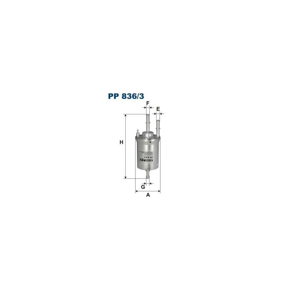 Filtron Yakıt Filtresi VW Polo - Cordoba - Fabia 1.2-1.4 16V 2001-2010 6Q0201051B