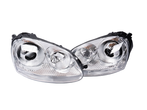 Far Seti Sağ Sol Krom Mercekli - Volkswagen Golf 5 Jetta - 1K6941005P