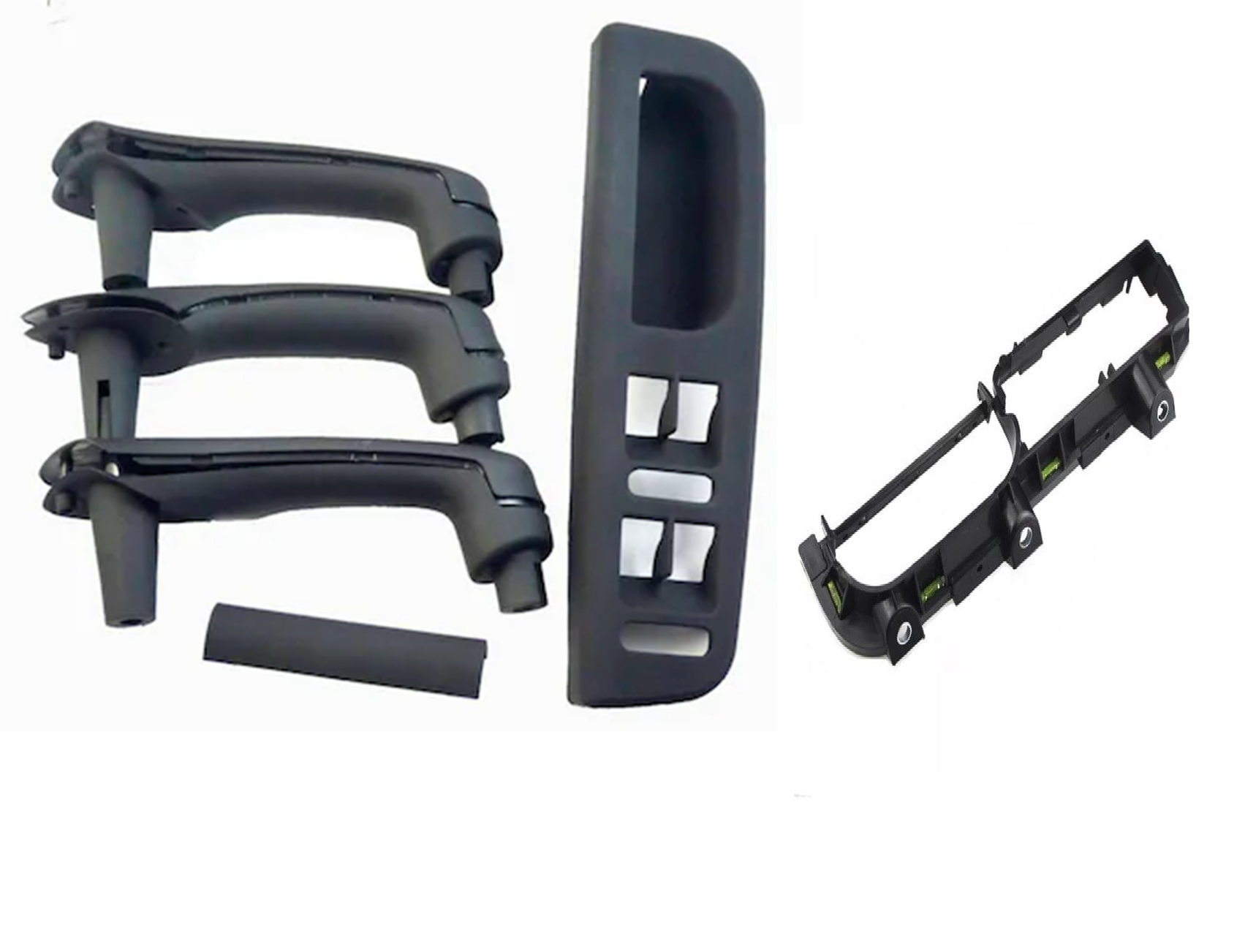 İç Kapı Kolu Tutamak Takımı Golf 4 Bora 4 Kapı Set Siyah