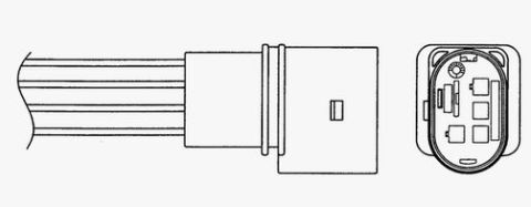 NGK Oksijen Sensörü Octavia 2004-2012 BSE (Öndeki) - 06A906262BR