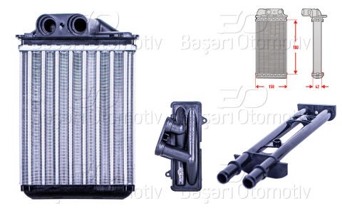Kalorıfer Radyatoru Mekanık Mt-At 180X158x42 Mm Fıa 77362540