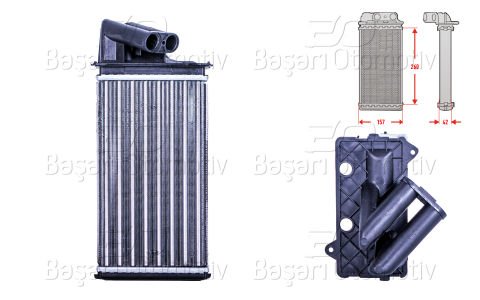 Kalorıfer Radyatoru Mekanık Mt-At 260X157 Mm Rena 7701038542