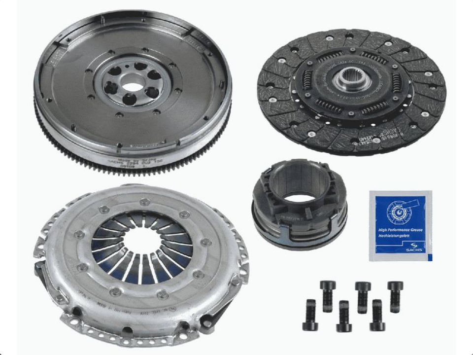 Volanlı Debrıyaj Setı Passat A4 A6 01-04 Sachs 038105266AN