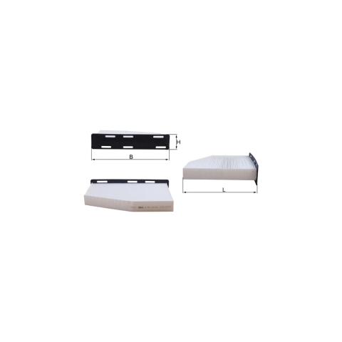 Mahle Polen Filtresi Vw Golf 5 - Jetta - Caddy - Passat - Audi A3 - Leon - Tiguan 2004-2013 1K0819644A