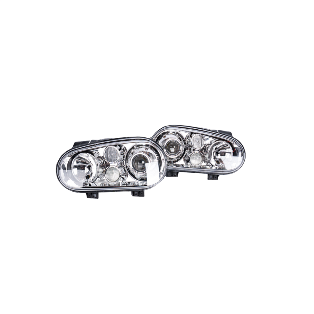 Far Seti Sol Sağ Mercekli Krom VW Golf 4 R32 1998-2003 1J1941017C