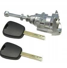 Kapı Kilit Gövdesi + Anahtar Audi Q5 C7 107837167BN - 4G1837167 - 4G1837168