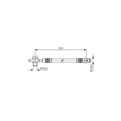 Bosch Fren Hortumu Arka VW Passat 1997 8E0611755C