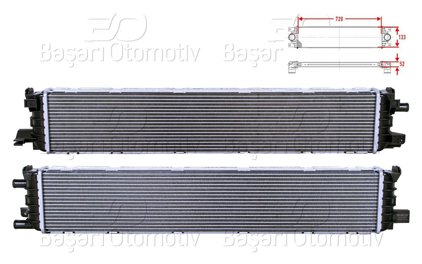 Wisco Turbo Radyatörü (Intercooler) Vw Golf 7 4G0145804