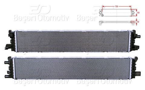 Wisco Turbo Radyatörü (Intercooler) Vw Golf 7 4G0145804