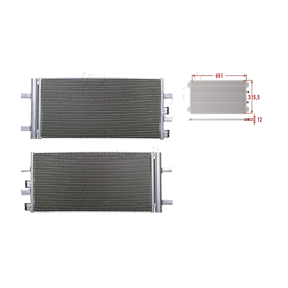 Klima Radyatörü BMW 1 F40 - MINI Countryman - 2 Gran Tourer 2016-2020 64509271204