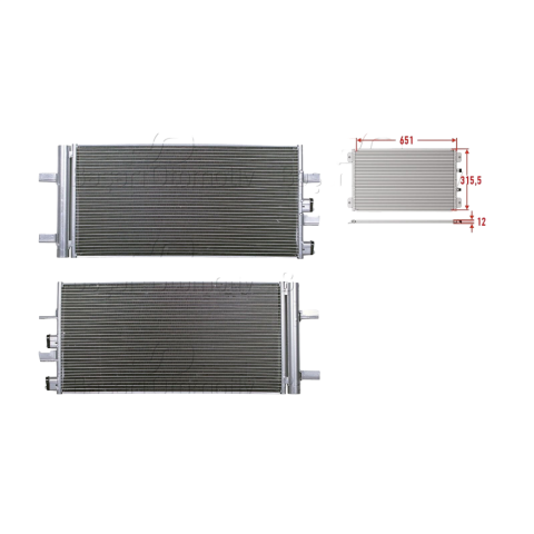 Klima Radyatörü BMW 1 F40 - MINI Countryman - 2 Gran Tourer 2016-2020 64509271204