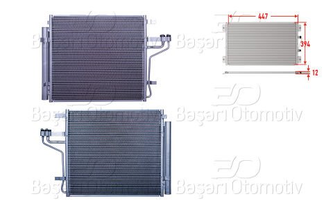Klıma Radyatoru 447X394x12 Hyundaı I10 3 1.0 Mpı 1.2 2 97606