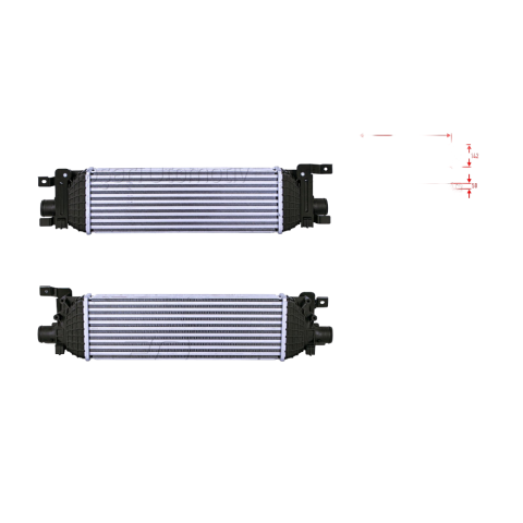 Wisco Turbo Radyatörü Intercooler Ford Fiesta 5S6H9L440AB