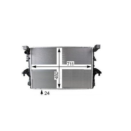 Su Radyatörü T5,5 T6 10- Behr 7E0121253F