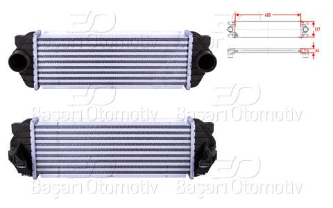Turbo Radyatoru (Intercooler) 400X127x64 Ford Transıt/Tourneo Connect (P65_, P70_, [7T169L440AE]