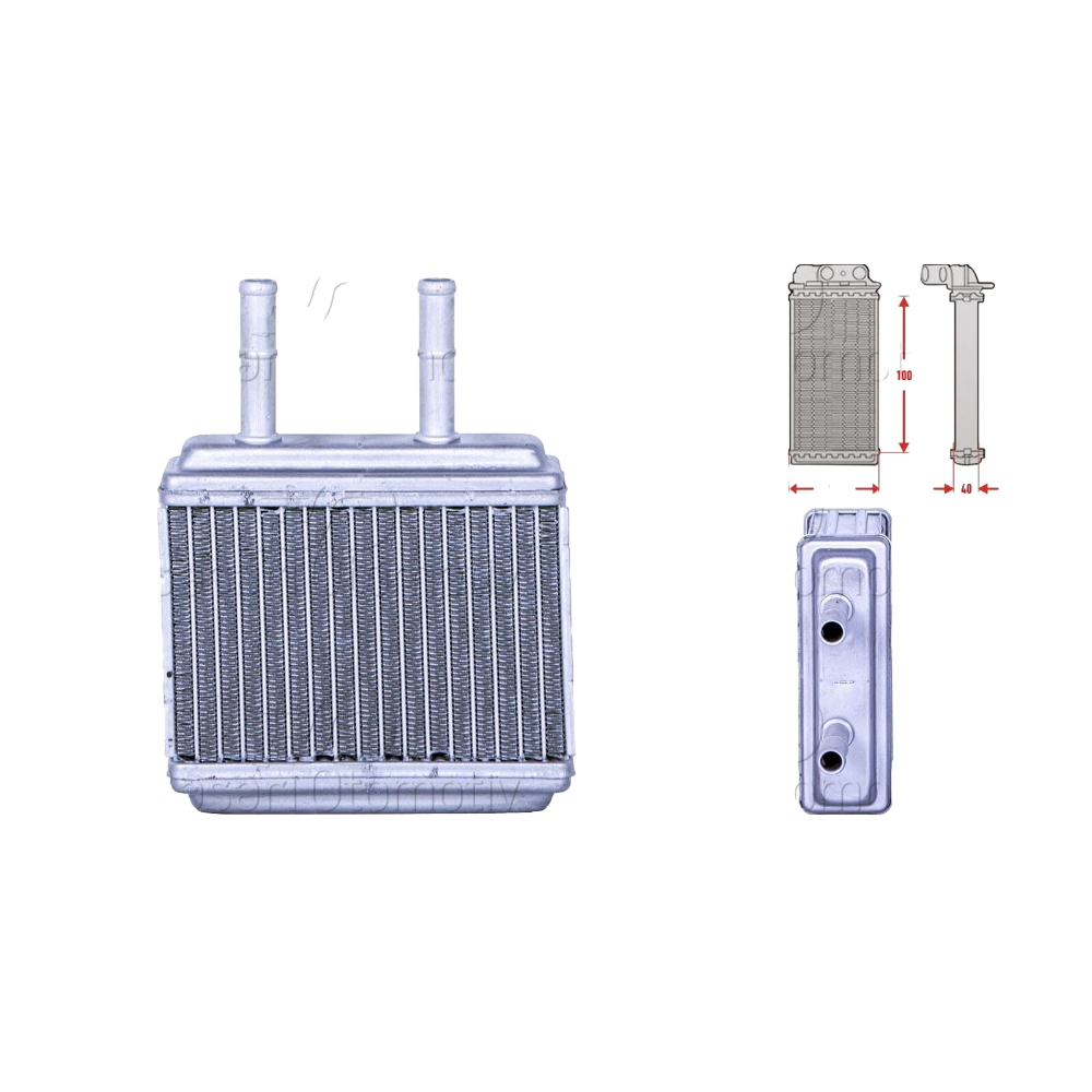 Kalorifer Radyatörü Daewoo Tico 0.8 1995-2000 74120A78B00