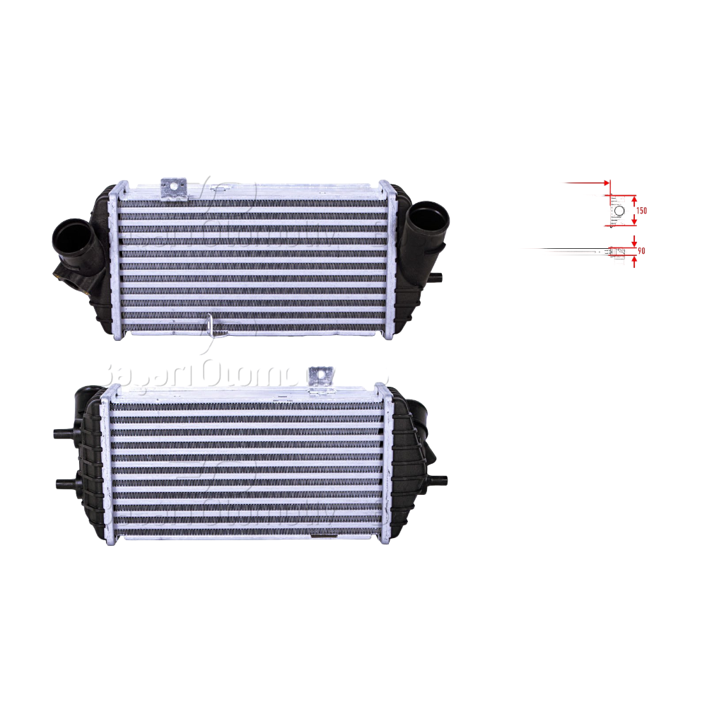 Wisco Turbo Radyatörü (Intercooler) Hyundai Accent 28271
