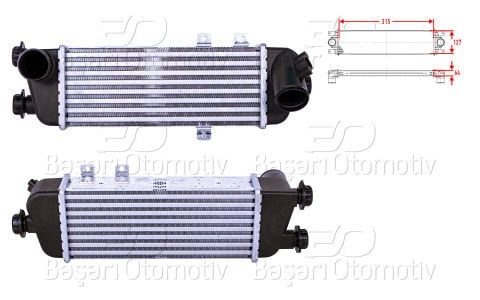 Turbo Radyatoru (Intercooler) 315X127x64 Hyundaı İ30 ( 28270