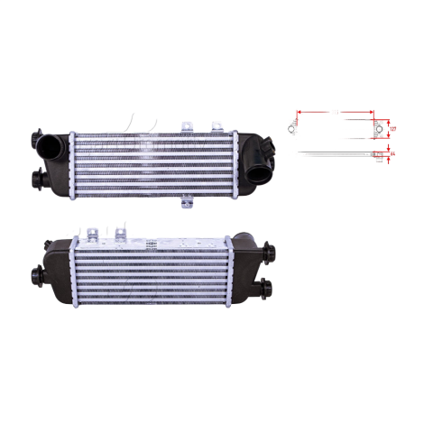 Wisco Turbo Radyatörü Intercooler Hyundai i30 - 28270