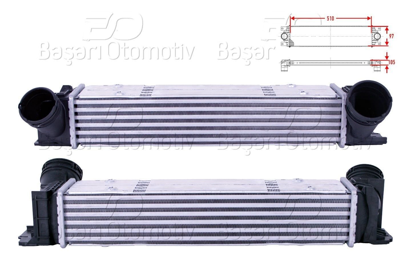 Wisco Turbo Radyatörü Intercooler Bmw 3 - 17517798788