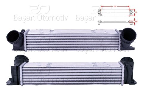 Wisco Turbo Radyatörü Intercooler Bmw 3 - 17517798788